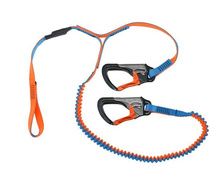 SPINLOCK Longe de vie 2+1m élastique - 2 mousquetons racing