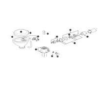 OSCULATI Kit complet de pompe de remplacement 24V