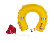 PLASTIMO Bouée fer à cheval gonflable - boitier blanc