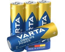 VARTA Piles LR6 AA, blister de 4