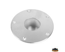 TREM Embase encastrable renforcé pr pied de table-aluminium
