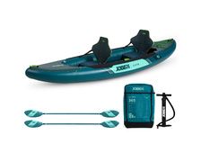 JOBE Gama Inflatable Kayak Package Atlantic Green