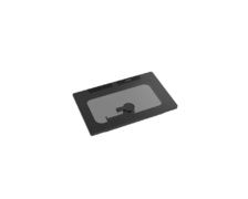 GOIOT PANNEAU MAGIC FLUSH T20 GRIS SATINÉ 347 x 202 mm