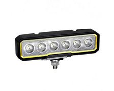 MANTAGUA BREHAT 6 leds Noir 25W 1500lm  40°  12-36VDC -Blanc