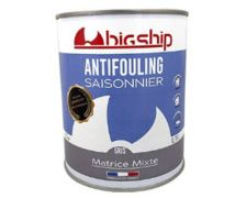 BIGSHIP Antifouling saisonnier matrice mixte Bleu marine0,75