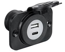 BIGSHIP PORT USB et USB-C 2 ENTRÉES ENCASTRABLE