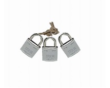 IFAM Cadenas chromés M-30 mêmes clés les 3