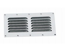 OSCULATI Grille aeration inox rectangulaire 115 x 230 mm