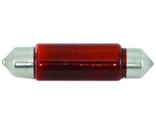 EUROMARINE Ampoule navette rouge 10x42mm 12V/10W les 2