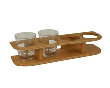 BAMBOO MARINE Support 4 verres Ø77mm