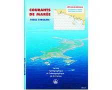 SHOM Courant de maree 558 - Côte Sud de Bretagne, d'Audierne