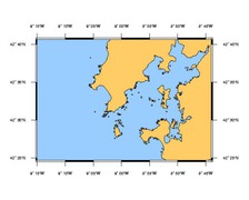 SHOM L5536 Baie d'Arosa