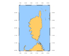 SHOM L7025 Ile de Corse