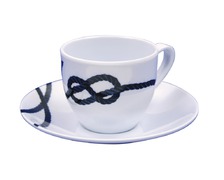 COULEUR MER Tasse café et soucoupe South Pacific