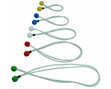 Ferlette élastique Ø4mm à boule plastique l'unité