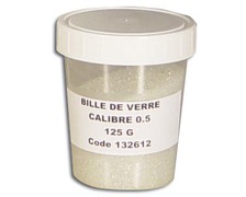 SOROMAP Billes de verre calibrée 125g