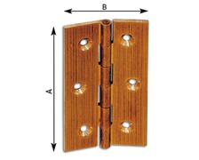 PLASTIMO CHARNIERE LAITON 60X40MM