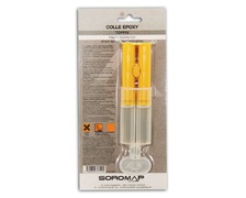 SOROMAP Seringue colle époxy 24mL