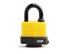 IFAM Cadenas coque plastique anse laiton joints étanchéité