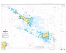 SHOM L7143 abords des Iles de Houat et de Hoëdic