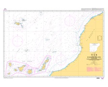 SHOM L7270 de Casablanca au Cap Jubi - Cap Vert et Canaries