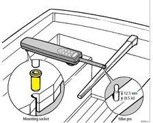 RAYMARINE Tolet de fixation