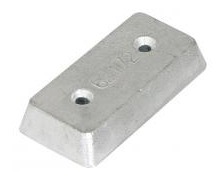 BIGSHIP Anode plaque 100 x 50 x 18mm blister