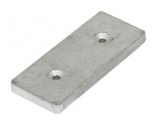 BIGSHIP Anode plaque à visser 98 x 45 x 8mm blister