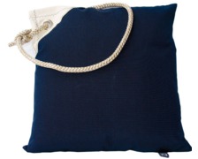 MARINE BUSINESS Coussins bleu marine (housse+coussin), les 2