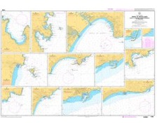 SHOM L7298 Ports et mouillages de frontière fran-esp et Tarr
