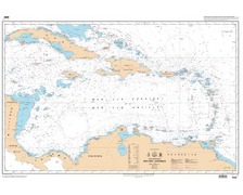 SHOM 6898 à plat Mer des Caraïbes