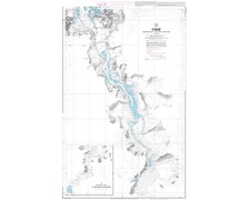 SHOM L4233 La Rance - De Saint-Malo à l'écluse du Châtelier