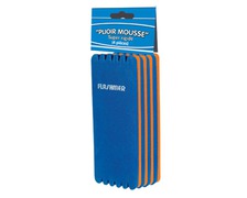 FLASHMER Plioir mousse bicolores 55x150mm les 4