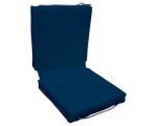 LALIZAS Coussin flottant 2 personnes bleu