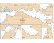 SHOM 7253 à plat Golfe de Corinthe