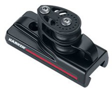 HARKEN Paire embouts rail CB SB 22 mm à réa double/pt fixe