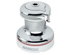 HARKEN Winch self-tailing Bronze chromé Radial white