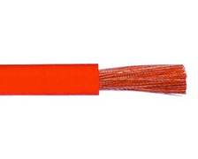 Câble électrique souple 25mm² rouge - le m