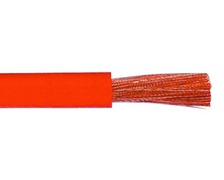 Câble électrique souple 50mm² rouge - le m