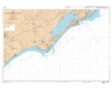SHOM 7054 à plat de l'embouchure de l'Aude à Sète