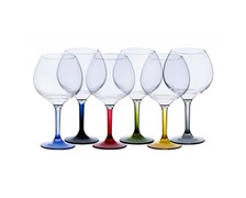 MARINE BUSINESS PARTY COLORS verres ballons x6