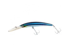 FLASHMER Poisson nageur Crystal Minnow Deep Diver 110mm bleu