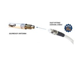 GLOMEX Easy FME RA107 Support d'antenne inox - Fixation antenne - BigShip  Accastillage - Accessoires pour bateaux