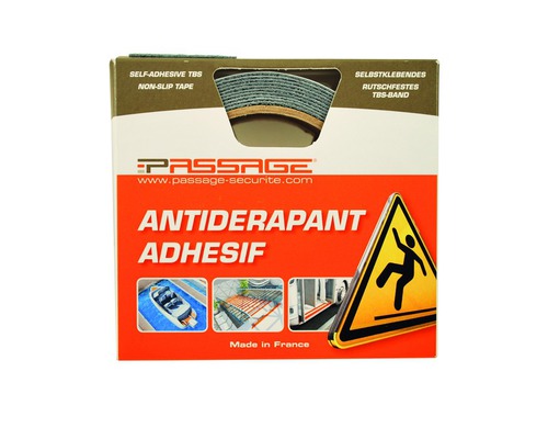 TBS Anti-dérapant TBS16 4cm x 1,50m autoadhésif gris