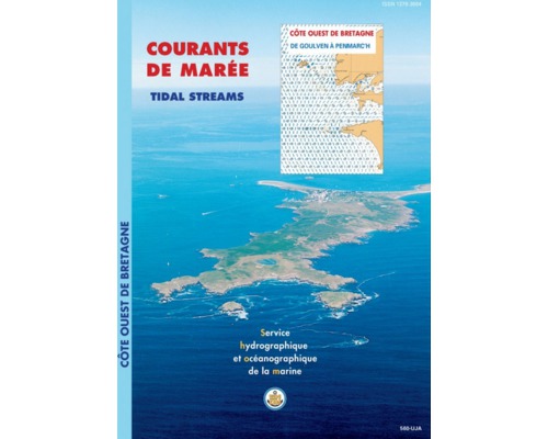 SHOM Courant de marée 560 - Côte Ouest Bretagne, de Goulven