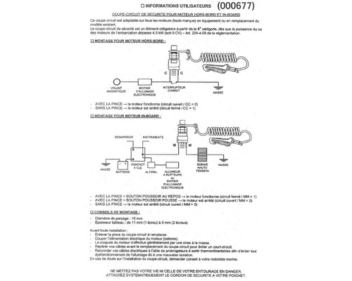 Coupe-circuit universel+pince