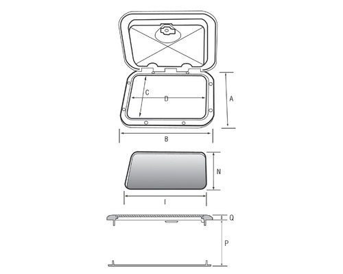 NUOVA RADE Euro 1 panneau de pont 45 x 27cm