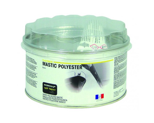 Mastic polyester plastique