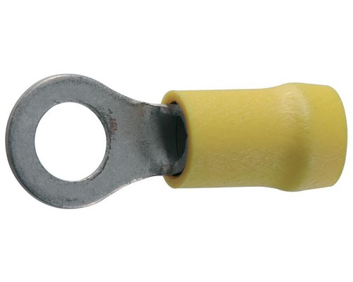 Cosses oeillet Ø10mm jaune les 10