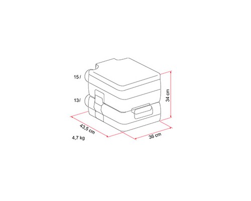 FIAMMA SOFT Bi-pot 34